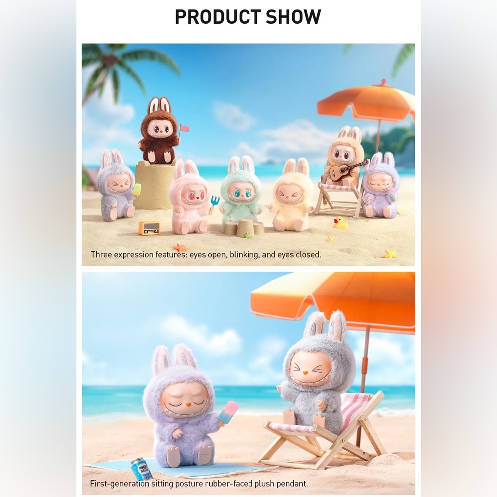 Pop Mart The Monsters Vinyl Plush CONFIRMED BaBa Box - Picture 9 of 9
